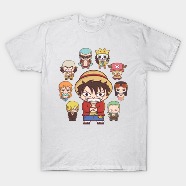 Straw hat crew One Piece TShirt TeePublic